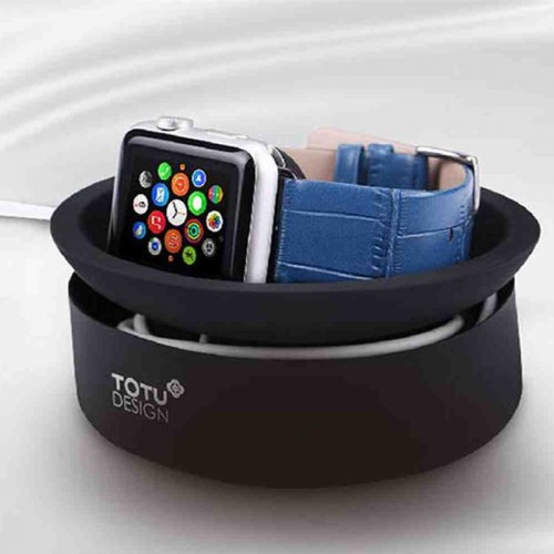 Totu Design Silicon Charging Dock For All Apple Watch