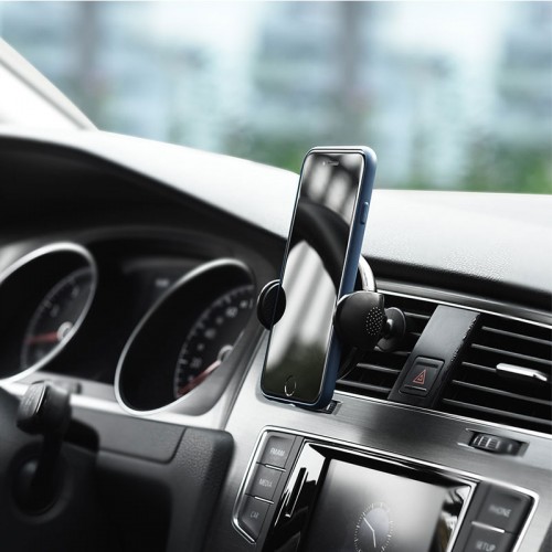 HOCO CW4 Car Qi Wireless Charger for iPhone 8 / 8 Plus / X , Note 8 , S8 , Note 5 