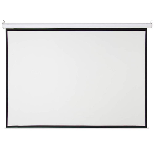Portable Projector Screen with Automatic Button For ON/OFF For Wall 110 Inch ( 244x135cm )