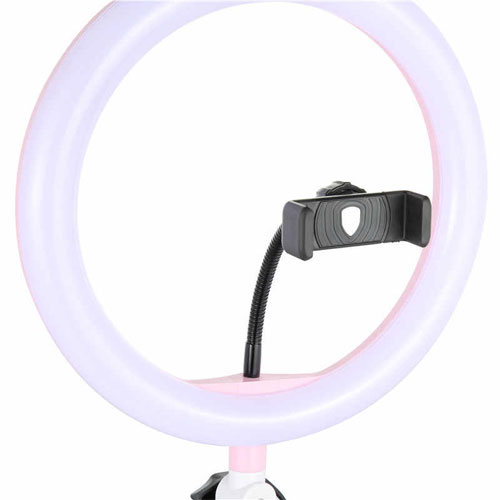 Photo Video Ring Make Up and Selfie Flash Light Kit with Tripod ( 10 inch )
