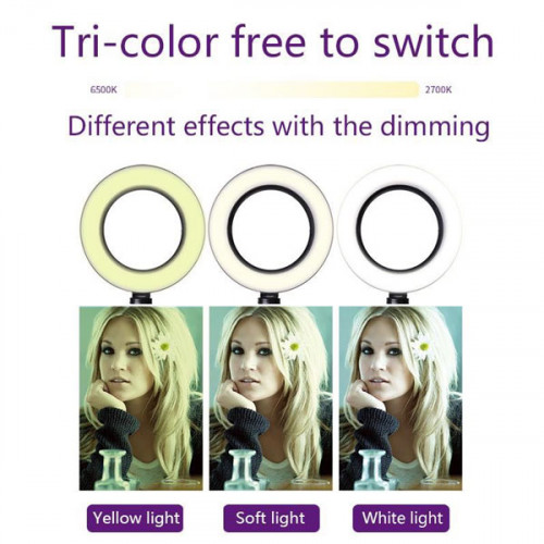 Photo Video Ring Make Up And Selfie Flash Light and Tripod 14 inch