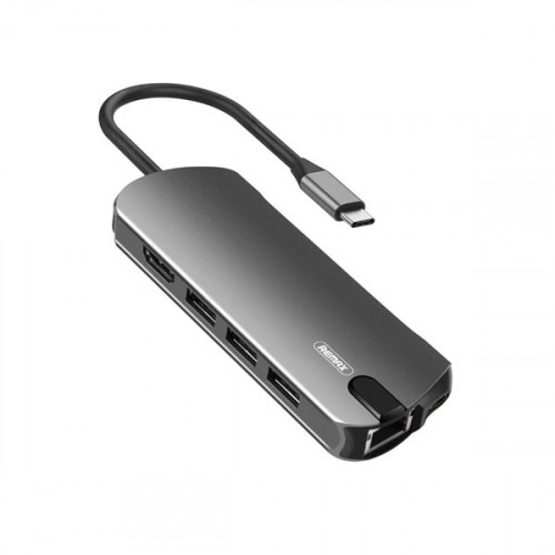 Remax 8 in 1 Type-C Docking Station Hub 