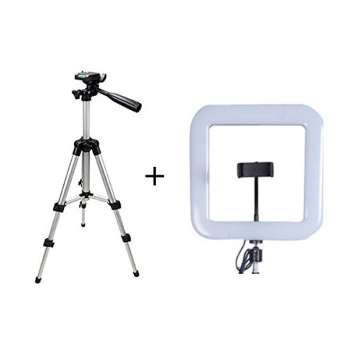 Square Shape Dimmable Selfie LED Ring Li...