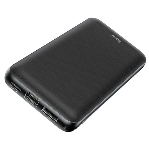 Baseus 20000 mAh Mini Q PD Quick Charger Power Bank - Black