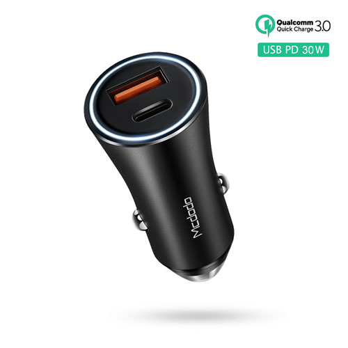 McDodo PD 30W Car Charger with USB 3.0 C...