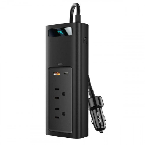 Baseus 150W Car Inverter DC 12V to AC 11...