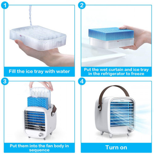 Mini Smart Desk Cooler Fan