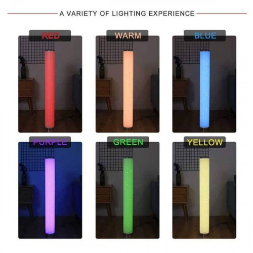  LED Floor Lamp Dimmable with Remote Control