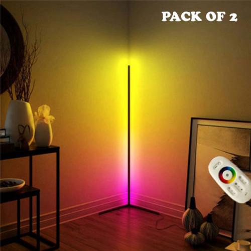 RGB Floor Light, LED Dimmable Corner Flo...