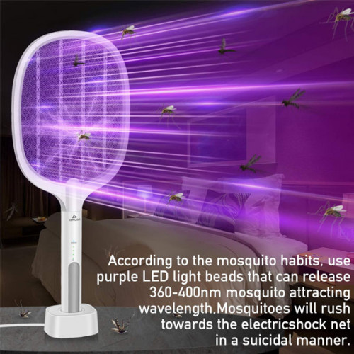 2 in 1 Mosquito Killer Electric Trap Lamp & Racket