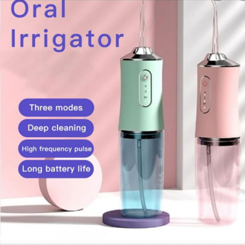 Oral Irrigator Rechargeable Dental Water Flosse - Pink