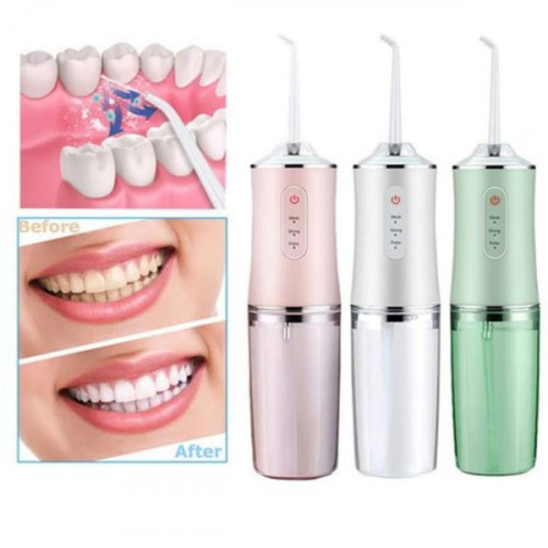 Oral Irrigator Rechargeable Dental Water Flosse - Pink