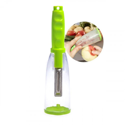 Vegetable Peeler with Container,Storage ...