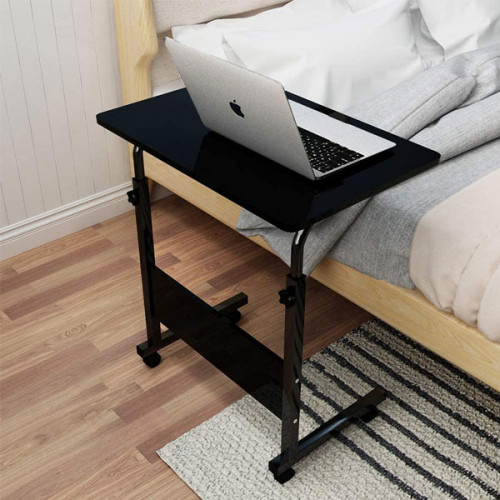  Foldable Adjustable Portable Laptop Desk  ( 60*40 CM ) - Black