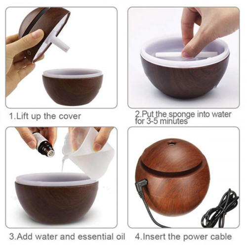 Modern Special Design Wooden Humidifier