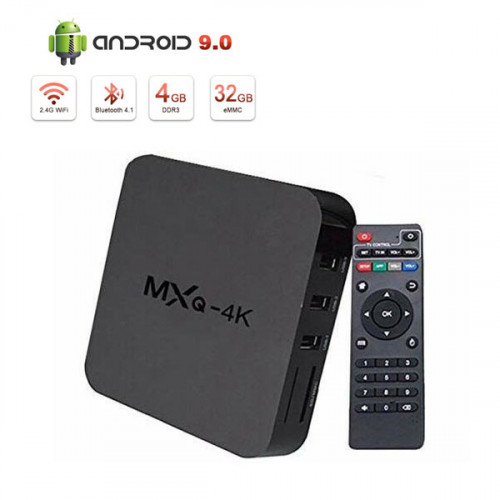 MXQ 4K Android 9.0 Smart Android TV Box ...
