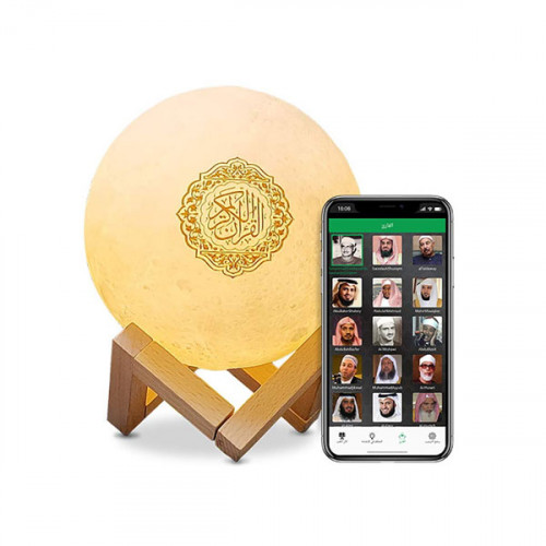    3D Moon Quran Speaker with Applicatio...