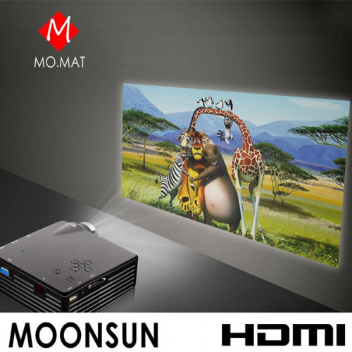 MOONSUN Portable HDMI Mini Projector MOONSUN Portable HDMI Mini Projector