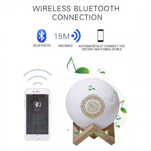 3D Moon Quran Speaker