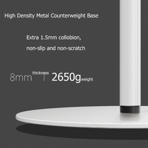 Bewiser Adjustable Aluminum Floor Stand For iPads UpTo 12.9"