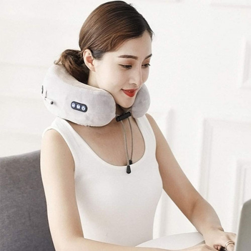  Multifunctional Rechargeable U-Shaped Massage Pillow