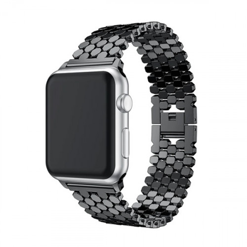 JANSIN Link Stainless Steel Apple Watch ...