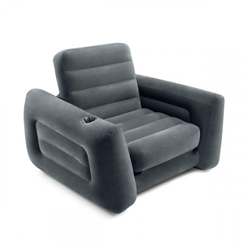 Intex Pull-Out Chair Inflatable Bed, 46&...