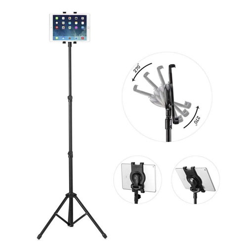 Universal iPad and Tablet Tripod Floor S...