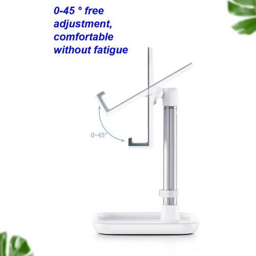 Mini Adjust Stand For All Smart Phones and Tablets - Silver