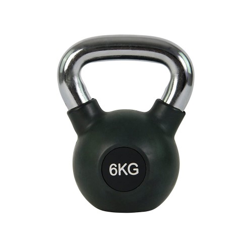 Kettlebell with Stainless Handle - 6 KG