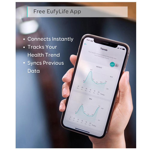 Eufy BodySense Smart Scale P1 - Black