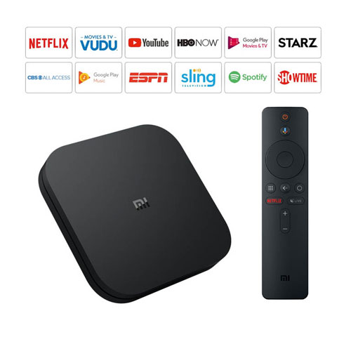 Xiaomi MI Box S Smart 4K Ultra HD TV Box with 2 GB RAM and 8 GB HDD