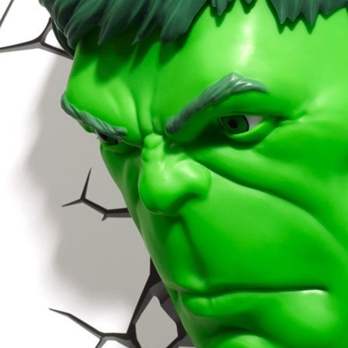 Special Design HULK Face with LED Light