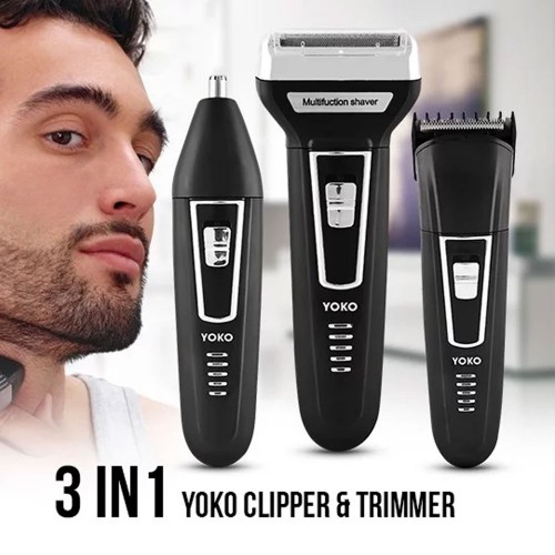 Yoko 3 in 1 YK-6558 Clipper & Trimmer