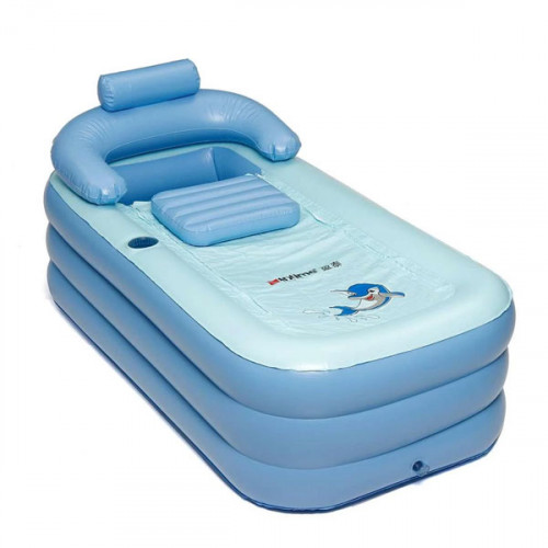      Portable Folding Inflatable Bath Tu...