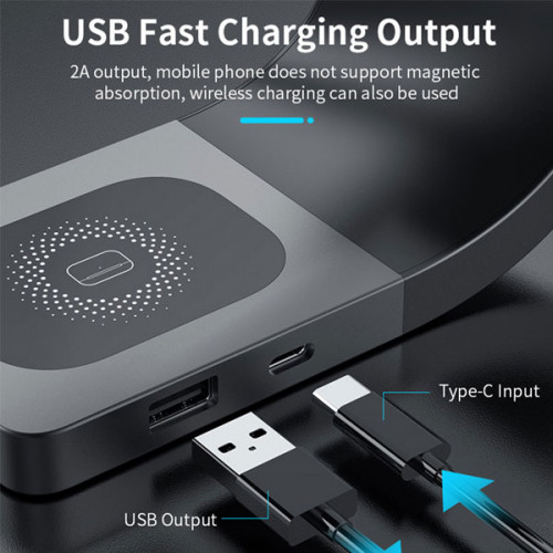 4 in 1 Magnetic Wireless Charger for iPhone Apple Watch Airpods 15W Fast Charging