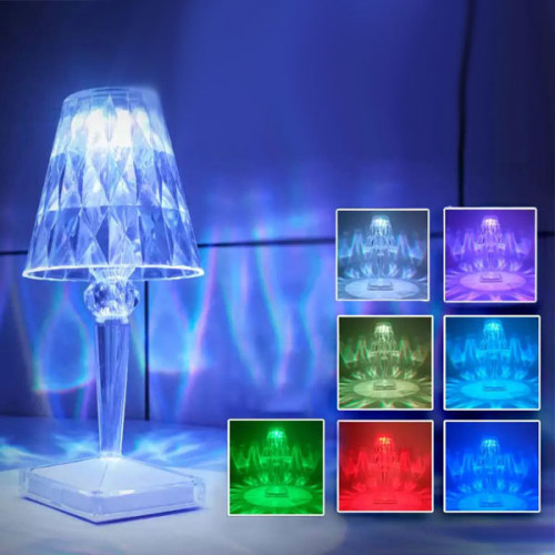  7 Color Changing Desktop Lamp with Remo...