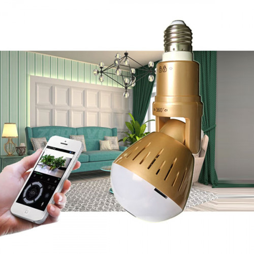 Wifi Panoramic 360 degree Wireless Bulb ...