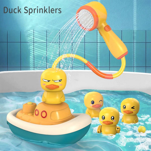 Water Spray Sprinkler Kids Shower Bath Toys