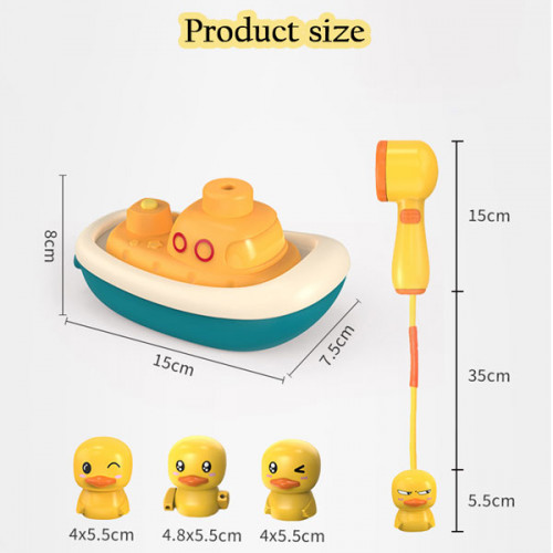 Water Spray Sprinkler Kids Shower Bath Toys