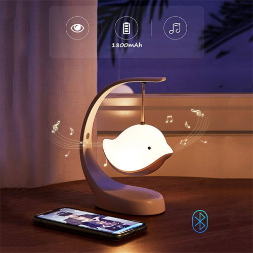 Flying Bird LED Lamp with Bluetooth Spea...
