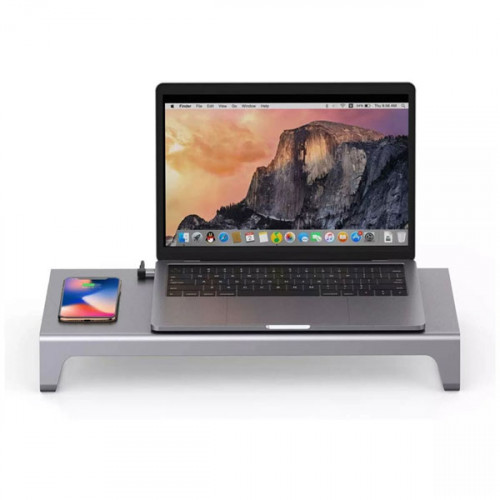 11 in 1 Docking Station with Wireless Charger , USB-C Hub , 4K HDMI , VGA, TF Card, USB 3.0 * 2, Memory Card Slot, RJ45 * 1, 3.5 Jack
