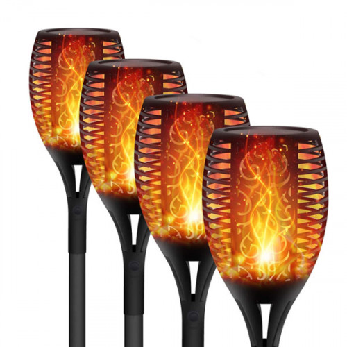 Solar Flame Waterproof Garden Flickering...