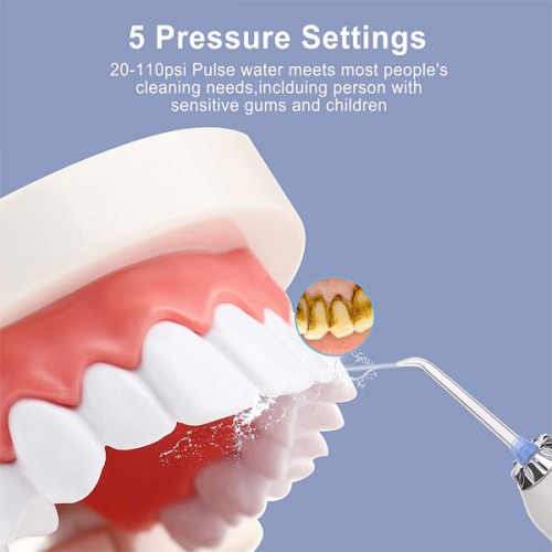 Cordless Oral Irrigator Rechargeable Portable Cleaner Jet