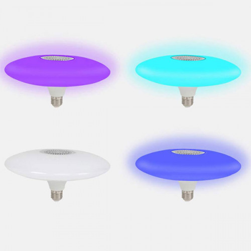 UFO smart music light bulb LED bluetooth speaker with Remote