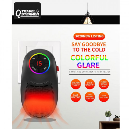 Mini Wall mounted space heater 1000 Watt with Remote