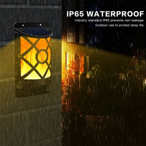 Solar Induction Flame Wall Lamp