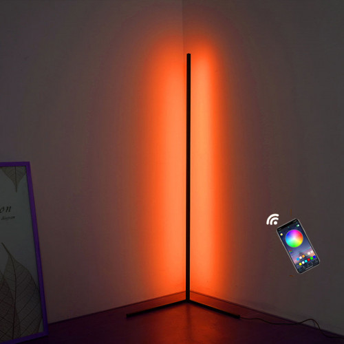 RGB Floor Light, LED Dimmable Corner Flo...
