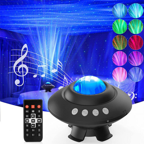 UFO Star Projector Galaxy Light with Rem...