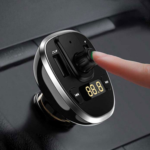 Yesido Y39 FM Transmitter 2 USB Car Charger